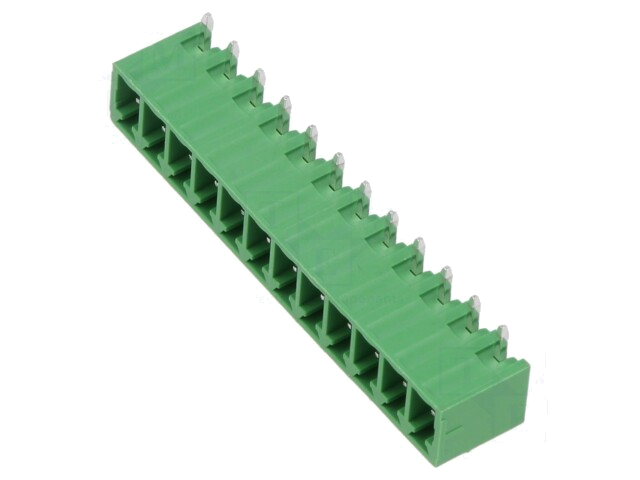 Connector: ontkoppelbare terminal strip; contact; mannelijk Connector: ontkoppelbare terminal strip; contact; mannelijk
